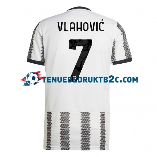 Thuisshirt Juventus Vlahovic 7 Mannen 2022-23 S-S