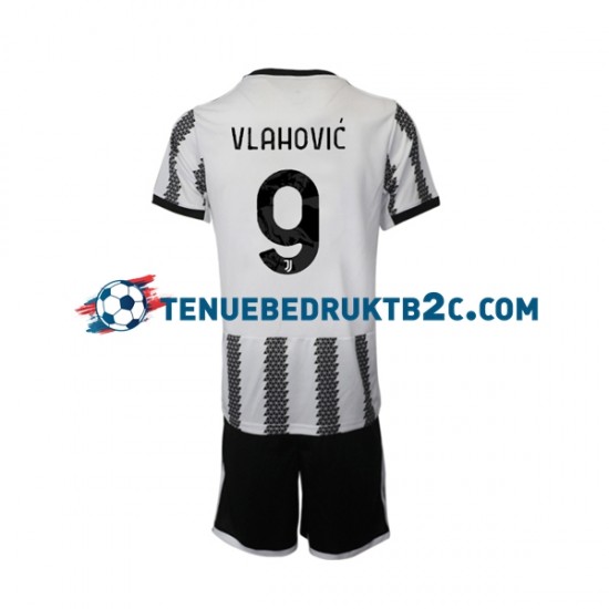 Thuisshirt Juventus Vlahovic 9 Voetbalteneu Kinderen 2022-23 S-S