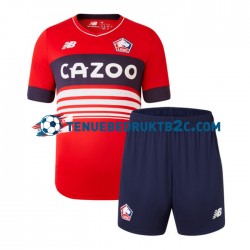 Thuisshirt LOSC Lille Voetbalteneu Kinderen 2022-23 S-S