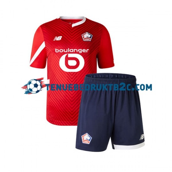 Thuisshirt LOSC Lille Voetbalteneu Kinderen 2023-24 S-S