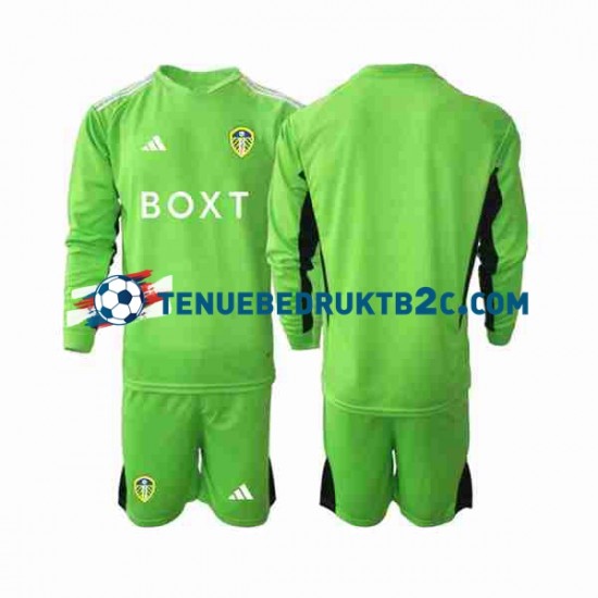 Thuisshirt Leeds United Keeper Voetbalteneu Kinderen 2023-24 L-S