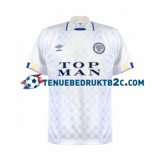 Thuisshirt Retro Leeds United Mannen 1989-1990 S-S