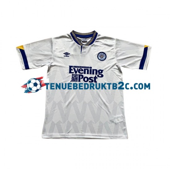 Thuisshirt Retro Leeds United Mannen 1991-1992 S-S