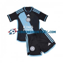 Uitshirt Leicester City Voetbalteneu Kinderen 2023-24 S-S