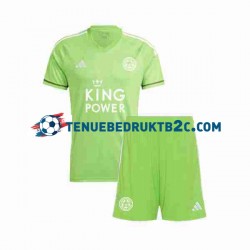 Uitshirt Leicester City Keeper Voetbalteneu Kinderen 2023-24 S-S