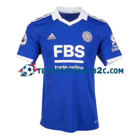 Thuisshirt Leicester City Mannen 2022-23 S-S