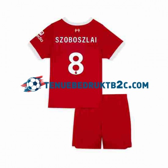 Thuisshirt Liverpool Dominik Szoboszlai 8 Voetbalteneu Kinderen 2023 S-S