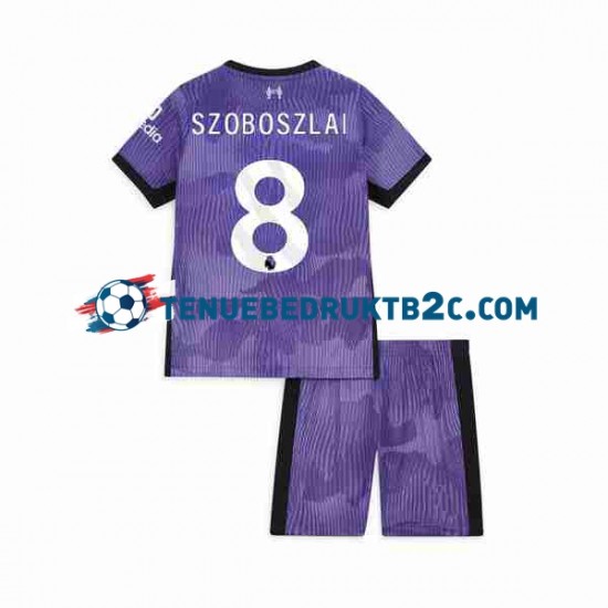 3de shirt Liverpool Dominik Szoboszlai 8 Voetbalteneu Kinderen 2023 S-S