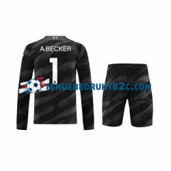 Uitshirt Liverpool Keeper A.Becker 1 Voetbalteneu Kinderen 2023-24 L-S