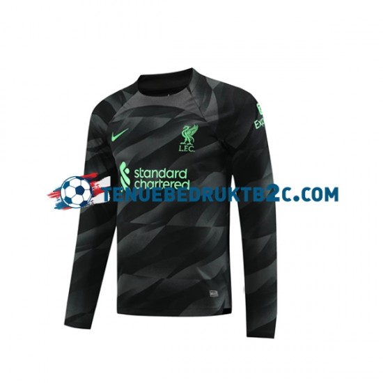 Uitshirt Liverpool Keeper Mannen 2023-24 L-S