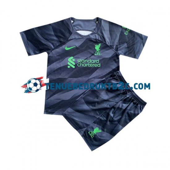 Uitshirt Liverpool Keeper Voetbalteneu Kinderen 2023-24 S-S