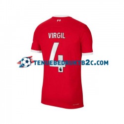 Thuisshirt Liverpool Virgil van Dijk 4 Mannen 2023-24 S-S