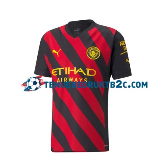 Uitshirt Manchester City Mannen 2022-23 S-S