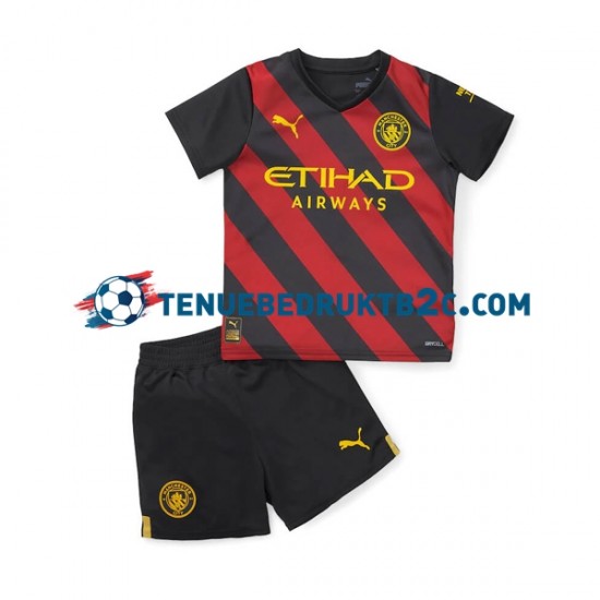 Uitshirt Manchester City Voetbalteneu Kinderen 2022-23 S-S