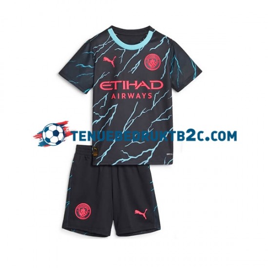 3de shirt Manchester City Voetbalteneu Kinderen 2023-24 S-S