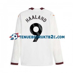 Uitshirt Manchester City Erling Haaland 9 Mannen 2023-24 L-S