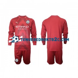 Thuisshirt Manchester City Keeper Voetbalteneu Kinderen 2022-23 L-S