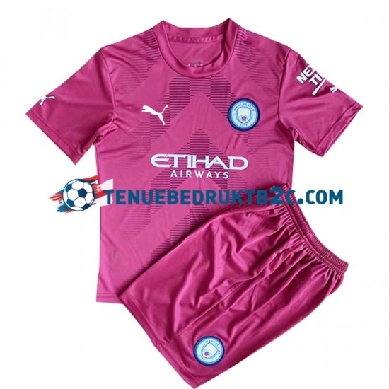 Thuisshirt Manchester City Keeper Voetbalteneu Kinderen 2022-23 S-S