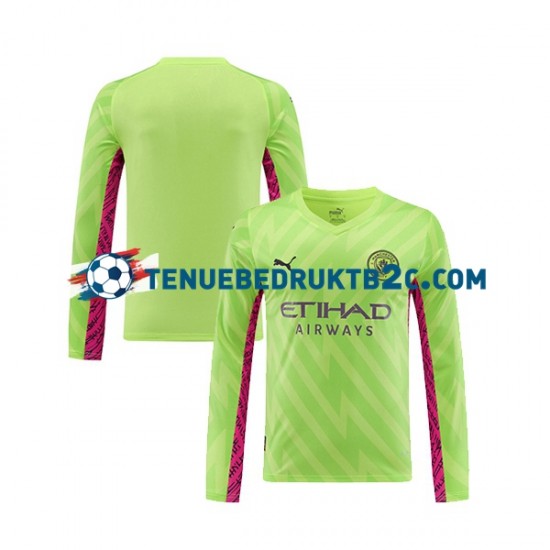 3de shirt Manchester City Keeper Mannen 2023-24 L-S