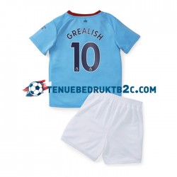 Thuisshirt Manchester City Grealish 10 Voetbalteneu Kinderen 2022-23 S-S