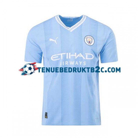 Thuisshirt Manchester City Haaland 9 Mannen 2023-24 S-S