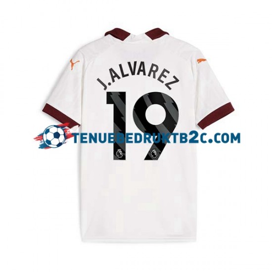 Uitshirt Manchester City Julian Alvarez 19 Mannen 2023-24 S-S