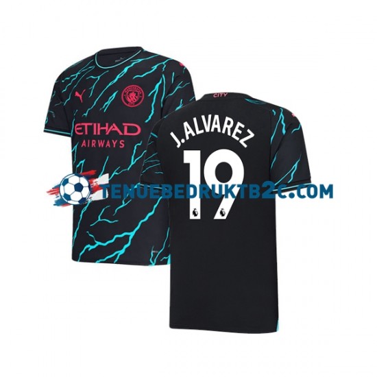 3de shirt Manchester City Julian Alvarez 19 Mannen 2023-24 S-S