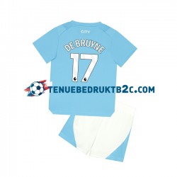 Thuisshirt Manchester City Kevin De Bruyne 17 Voetbalteneu Kinderen 2023-24 S-S