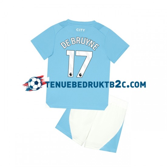 Thuisshirt Manchester City Kevin De Bruyne 17 Voetbalteneu Kinderen 2023-24 S-S