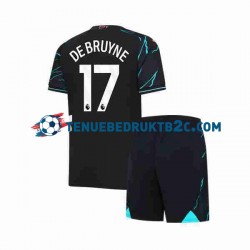 3de shirt Manchester City Kevin De Bruyne 17 Voetbalteneu Kinderen 2023-24 S-S