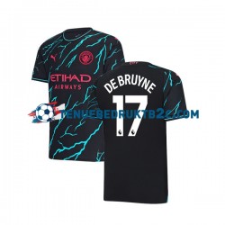 3de shirt Manchester City Kevin De Bruyne 17 Mannen 2023-24 S-S