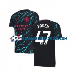 3de shirt Manchester City Phil Foden 47 Mannen 2023-24 S-S