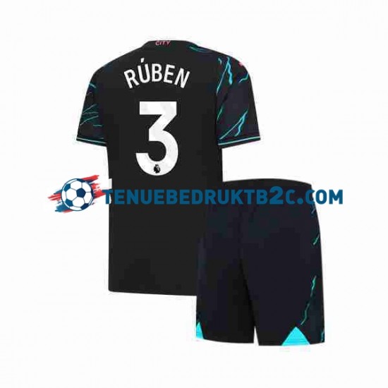 3de shirt Manchester City Ruben 3 Voetbalteneu Kinderen 2023-24 S-S