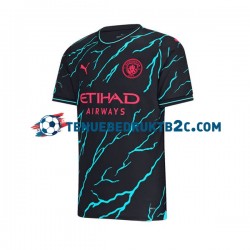 3de shirt Manchester City Mannen 2023-24 S-S
