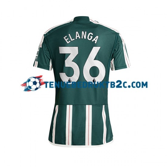 Uitshirt Manchester United Anthony Elanga 36 Mannen 2023-24 S-S