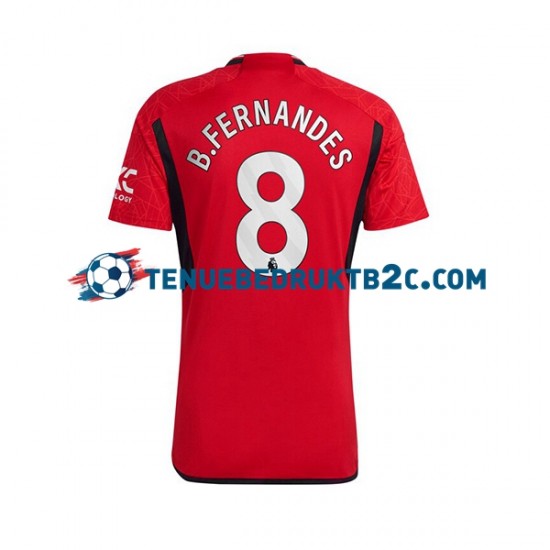 Thuisshirt Manchester United B.Fernandes 8 Mannen 2023-24 S-S