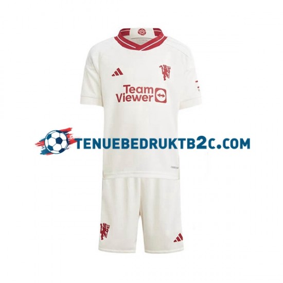 3de shirt Manchester United Voetbalteneu Kinderen 2023-24 S-S