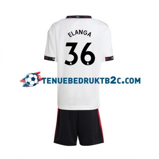 Uitshirt Manchester United Elanga 36 Voetbalteneu Kinderen 2022-23 S-S