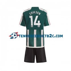 Uitshirt Manchester United Eriksen 14 Voetbalteneu Kinderen 2023-24 S-S