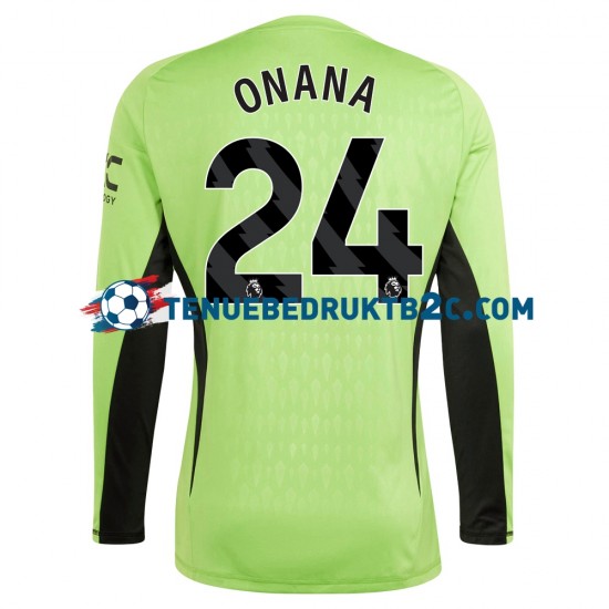 Thuisshirt Manchester United Keeper Andre Onana 24 Mannen 2023-24 L-S