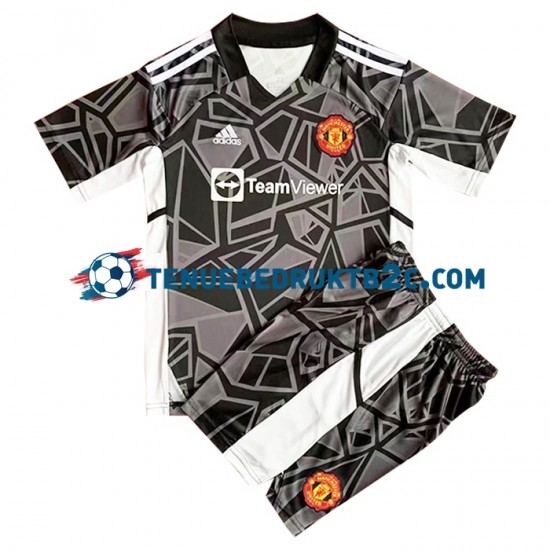 Uitshirt Manchester United Keeper Voetbalteneu Kinderen 2022-23 S-S