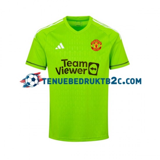 Thuisshirt Manchester United Keeper Mannen 2023-24 S-S