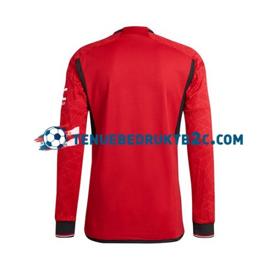 Thuisshirt Manchester United Mannen 2023-24 L-S