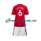 Thuisshirt Manchester United Lisandro Martinez 6 Voetbalteneu Kinderen 2023-24 S-S