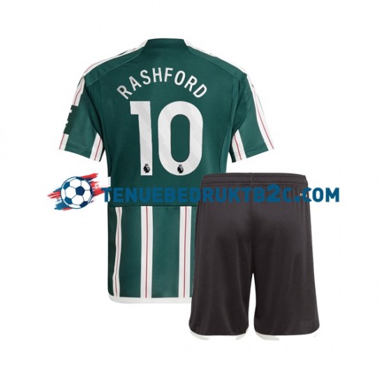 Uitshirt Manchester United Marcus Rashford 10 Voetbalteneu Kinderen 2023-24 S-S