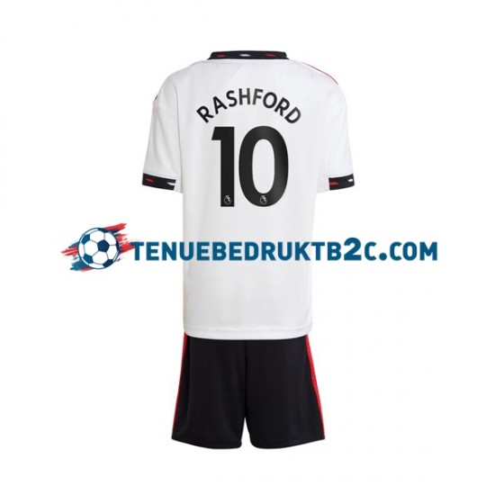 Uitshirt Manchester United Rashford 10 Voetbalteneu Kinderen 2022-23 S-S