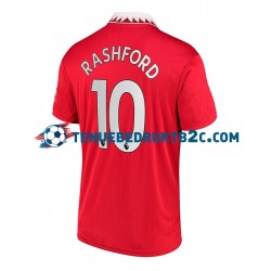 Thuisshirt Manchester United Rashford 10 Mannen 2022-23 S-S
