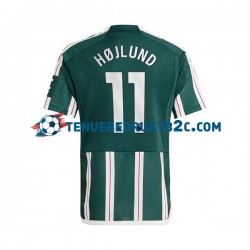 Uitshirt Manchester United Rasmus Hojlund 11 Mannen 2023-24 S-S