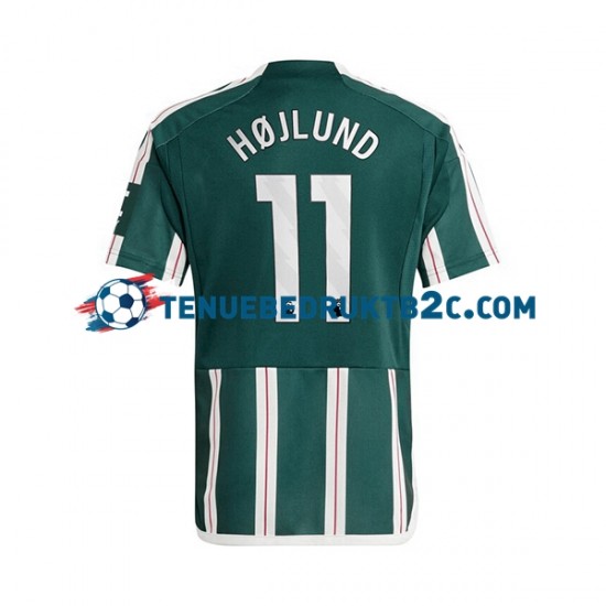 Uitshirt Manchester United Rasmus Hojlund 11 Mannen 2023-24 S-S