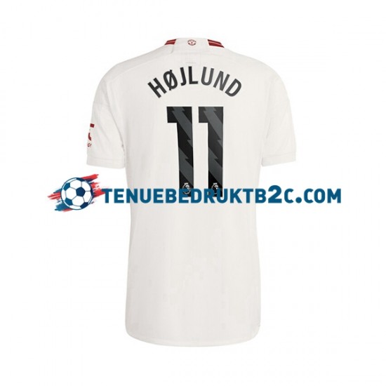 3de shirt Manchester United Rasmus Hojlund 11 Mannen 2023-24 S-S